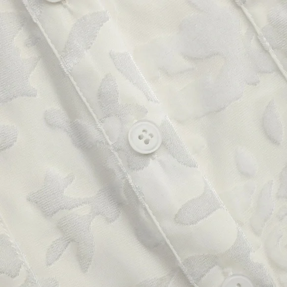 CIDER White Blouse - Picture 5 of 7